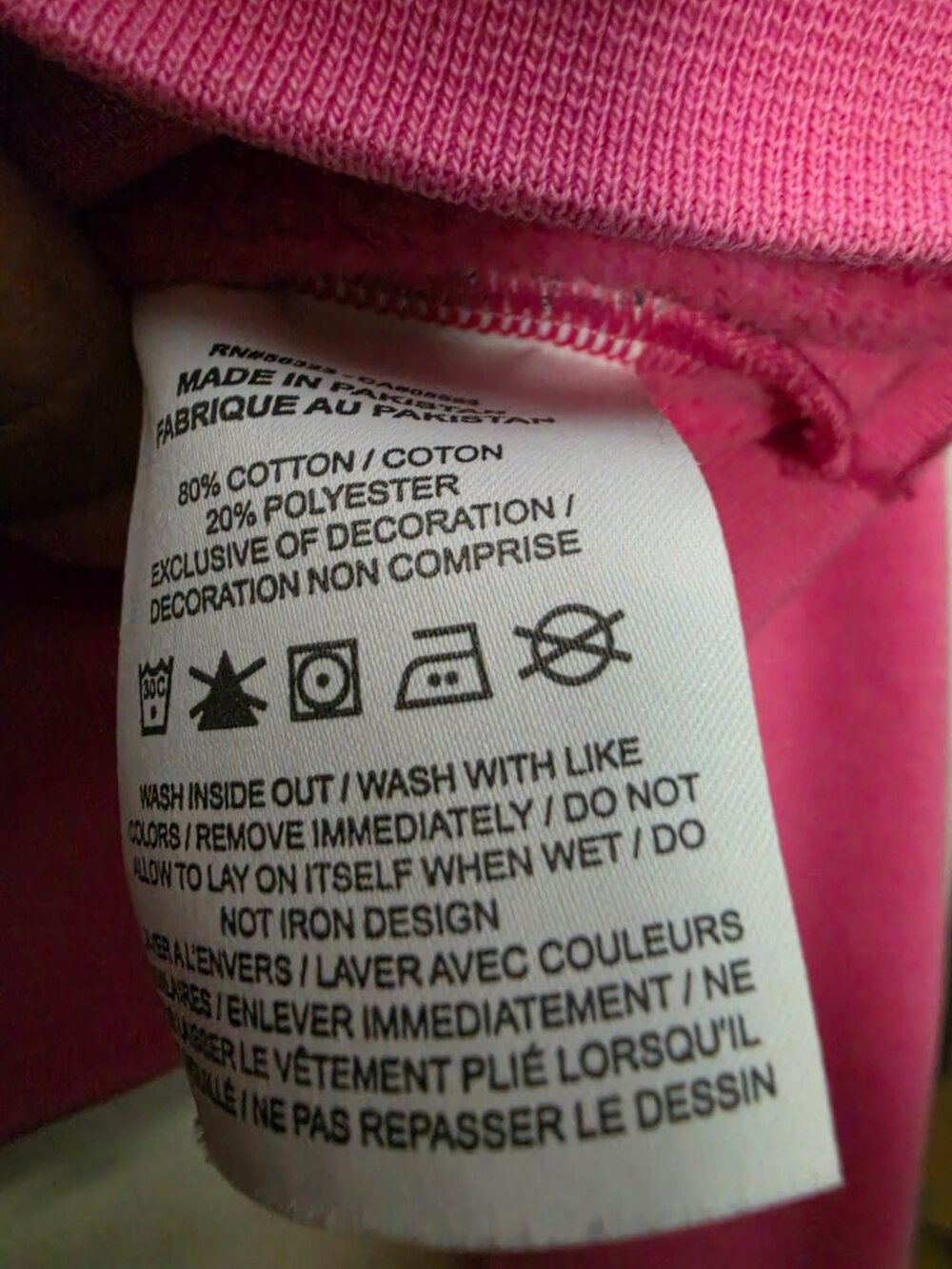 Nike Phoenix Fleece Women's Pink Crewneck Oversized Cropped Sweatshirt Sz M - Picture 5 of 12